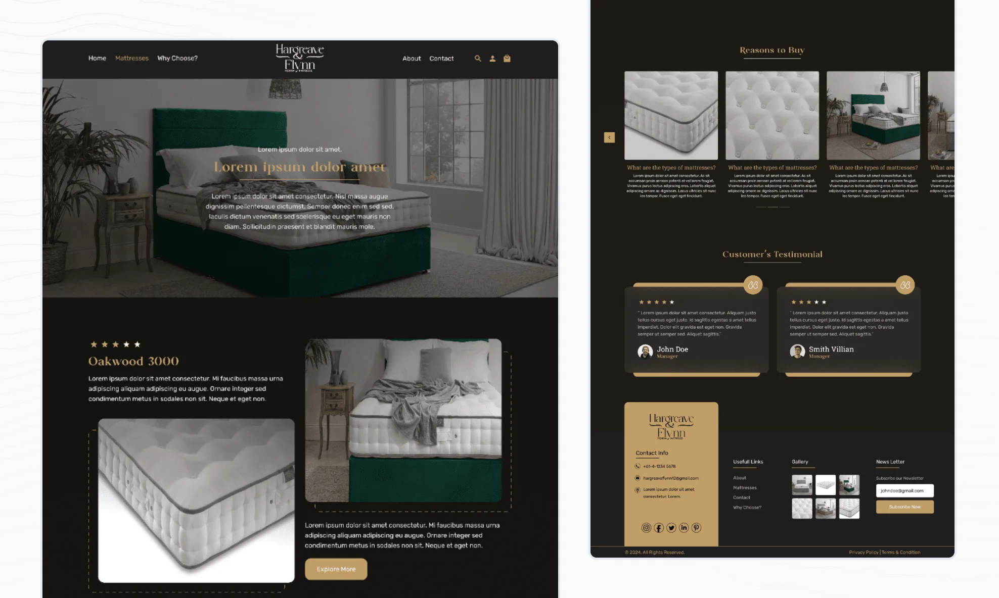Hargreave & Flynn luxury commerce experience product interface