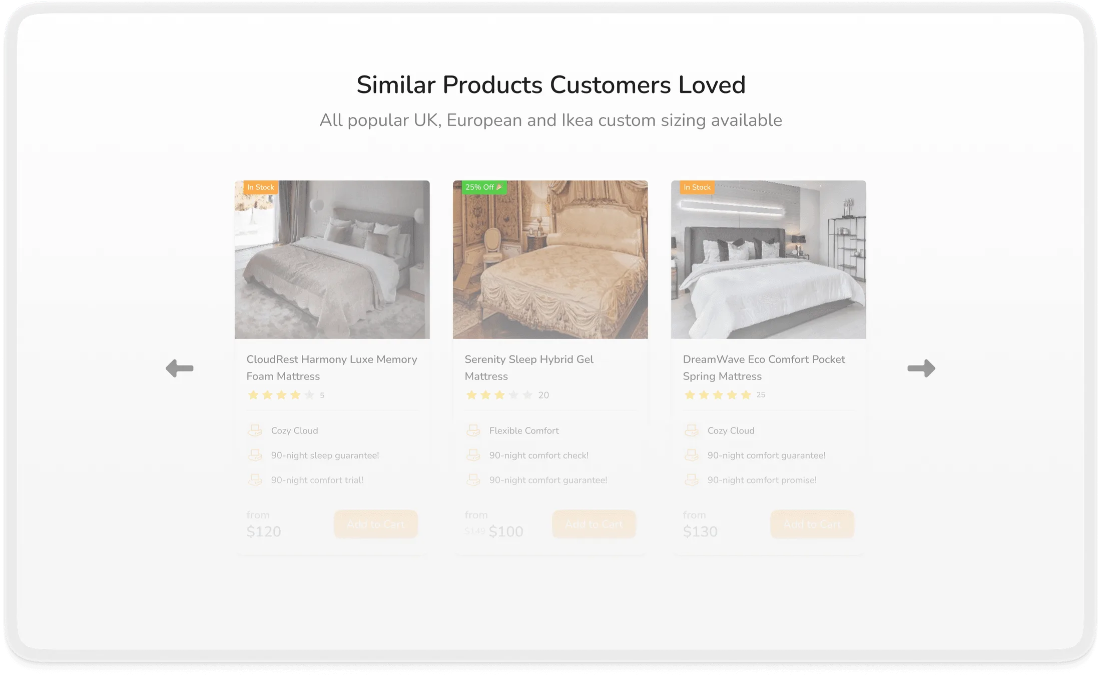 The Sleep People marketplace — Trust-building product pages